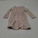 Toddler Baby Girl Long Sleeve Dress Girls Knit Sweater Dresses Tiered Kids Swing Holiday Clothes Fall Winter, 120