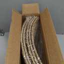 Blissun Christmas Tree Collar, 26.8" Rattan Farmhouse Christmas Tree Ring, Natural Woven Rustic Christmas Tree Skirt (Nature, X-Large)