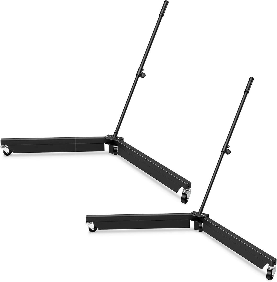 Heavy Duty Baseball Ball Picker, 45" Wide Roller Adjustable Handle (24"-42") 5kg Steel Frame with Smooth Casters for Grass Turf Clay, Indoor, Efficient Baseball Softball Collection