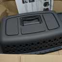 Petmate Pet Porter Dog Kennel 19", Dark Gray & Black, for Pets up to 10lbs, Made in USA