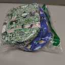 Rodizoo 2 PCS Hamster Hideout,Washable Hamster Bed Hamster Bed Hut Hamster House, Small Animal Cage Accessories for Mouse Hedgehogs Ferrets Bearded Dragons and Rats (6*6in, Dark Blue+Gray)