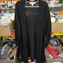 Amazon Essentials Women's Relaxed-Fit Ultra-Lightweight Open-Front Cardigan, XL