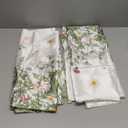 AVOIN colorlife Wildflowers Winter Smooth Soft Satin Pillowcase for Skin and Hair, Silky Pillowcase 20 x 36 Inches Set of 2, Decoration for Bedding Living Room Sofa,Gifts for Lady Men Family