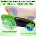 Healrecux Plantar Fasciitis Insoles Shoe Inserts for Men Women, 240lbs Heavy Duty Arch Support Inserts for Pain Relief, Work Boot Orthotics Insoles for Standing All Day, XL