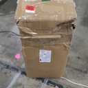 Amazon Basics Sturdy Foldable Plastic Chair, Portable, 350-Pound Capacity, Black, 6-Pack