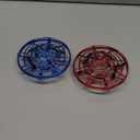 Force1 Scoot Duo Hand Operated Drone for Kids or Adults - 2pk Hands Free Motion Sensor Mini Drones, Easy Indoor Flying Ball Small UFO Toys for Boys and Girls (Red and Blue)