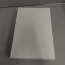 12 Pcs Christmas Paper Snowflake Lanterns, 3D Christmas Paper Star Lanterns with LED Lights, 10/12 Inch White Silver Hanging Snowflake Lamps for Xmas Winter Frozen Weddings New Year Party Decorations