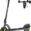 Electric Scooter ZD01, 500W Peak Motor & 19 MPH Electric Scooter Adults, 12-15 Mi Range Electric Kick Scooters, 8.5" Solid Tires, E-Lock & E-Horn, Lightweight Foldable Escooter for Commuter