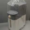 Rubtlamp 22.5-25 Lbs Gray Rice Dispenser, Rice Container with Lid, Rice Storage Container with Measuring Cup, Food Dispenser Rice Container, Storage Container for Cereal, Household Rice Bucket (Grey)