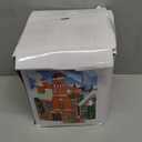 OurWarm 10FT Giant Christmas Inflatables Outdoor Decorations, Sitting Gingerbread Inflatable Built-in LED Lights, Gingerbread Blow Up Yard Decorations for Roof Garden Lawn Home Xmas Holiday Party