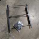 Rolling File Cart with 2 Storage Drawers, Wood & Mesh Hanging File Folder Organizer with Wheels Under Desk, File Cabinets for Home Office, 14.7" L x 11.8" D x 25.3" H