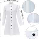 Jiuguva 5 Pcs Women's Mad Scientist Costume Scientist Lab Coat Set for Adult Women Halloween Cosplay Party Costume(Black,2xl)