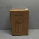 Bathroom Trash Can with Lid, KOEYLE 2 Pack 2.2 Gallon Automatic Touchless Garbage Can, Small Motion Sensor Smart Trash Can, Slim Waterproof Trash Bin for Bedroom, Bathroom, Office, Living Room (Black)