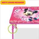 Minnie Mouse Table & Chair Set for Toddlers 24-48M, Includes 1 Table & 1 Chair Table: 20"L x 20"W x 16.4"H, Chair: 12"L x 11.6"W x 17"H - Weight Limit: 70 lbs