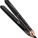 Terviiix Non-Snagging Ceramic Flat Iron Hair Straightener 1 inch, Plancha De Cabello,3X Less Damage Hair Straightener and Curler, 15s Fast Heating, 5 Adjustable Heats, Max 450F