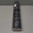 Tinideya Black Welcome Coir Doormat Outdoor Cute Welcome Floor Mats Non-Slip Entrance Door Rugs for Front Door Porch Party Outdoor Entryway Decor, 17 x 30 Inch