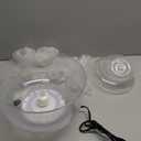 Kusini Drink Fountain for Parties - 1.5 Gal, 3 Tier Punch Bowl Drink Tower, LED Base, 4 Reusable Cups - Drink Dispenser Machine for, Juice, Punch, Pani Puri Fountain for Party Hosting Supplies