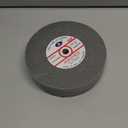 8" x 2" Nylon Fiber Buffing Wheel, Extra Thick 180 Grit Abrasive Silicone Carbide Burnishing Wheel with 5/8" Arbor Hole for Bench Grinder (7P)