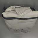 100% Blackout Shield Linen Blackout Curtains for Bedroom 102 Inches Long, Back Tab/Rod Pocket Living Room Drapes, Thermal Insulated Blackout Curtains 2 Panels Set, 50" W x 102" L,Cream