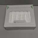 Set of 6 Luxury Wash Cloths for Your Face Viscose Bamboo & Turkish Cotton, White Washcloths