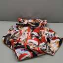 Giggling Getup Adults Christmas Hooded Pajamas, Women Loose Jumpsuits Pajamas, Cat (Large, Red and Brown)