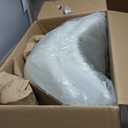 Upholstered Dining Chairs Set of 2, Modern Fabric Kitchen Chairs with Back, Wood Legs for Kitchen Dining Room Restaurant, Beige