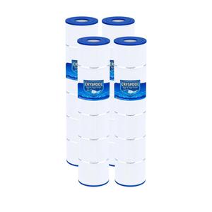 Cryspool® 07113 Filter Compatible with CX1280RE, SwimClear C5025, C5030, C5000, PA131-PAK4, C-7494, C5020, FC-1227, 4 ×131 Sq. Ft Pool Filter Cartridge, 4 Pack