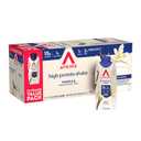 Atkins Vanilla High Protein Shake, 15g Protein, Low Glycemic, Low Carb and Low Sugar Protein Shakes, Keto Friendly Ready to Drink Shakes, 12 Vanilla Flavored Protein Shakes (EXP 07/17/26)