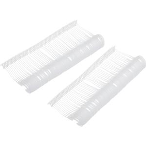 MECCANIXITY J Hook Standard Tagging Fasteners,Plastic Regular,Standard Label Gun Price Tagging Barbs for Garment Price Tag Label Barbs 25mm (1 Inch),Pack of 500 White