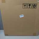 OKEXCKK Blue Ocean Beach Canvas Wall Art with White Flower Windowsill Picture Bathroom Wall Decor Seascape Poster Floral Painting Print Coastal Artwork for Living Room Bedroom 20"x20"