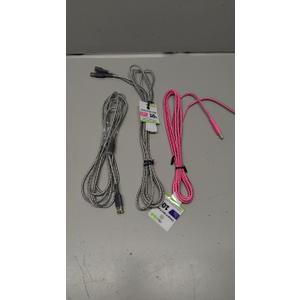 Charge & Sync Cable 10Ft For Apple Lightning 3 Pack