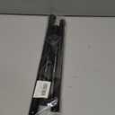 Black Tension Curtain Rod 28 to 48 Inch Spring Rod No Drilling Adjustable Shower Curtain Rod for Windows, Bathrooms, Closet, Kitchen