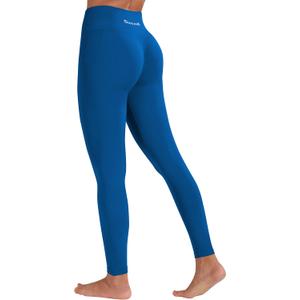Sunzel Scrunch Butt Lifting Leggings for Women High Waisted Seamless Workout Leggings Gym Yoga Pants (Blue, M)