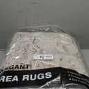 Washable Large 9x12 Area Rug - Living Room Oriental Non Slip Soft Rugs Indoor Low Pile Stain Resistant Carpet for Bedroom Dining Room Farmhouse Distressed Thin Home Decor Floor Mat (9x12 Beige)