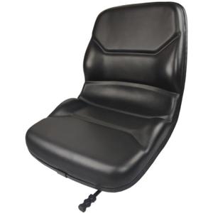 Lawn Mower Seat Compatible with Walker Mowers MB, MC, MDD, MDG, MS, MT, MTEFI, MTL, MTLEFI; Replaces Part Number 5103; (If the Bolt-Hole Patterns Don't Match, Drilling is Required); 108010BK