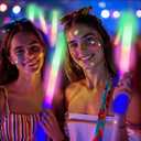 SVYIQ 12 PCS Foam Glow Sticks Bulk With 3 Modes Colorful Flashing,Foam Light up Sticks,Glow Sticks for Wedding,Glow in Dark Party Supplies for Wedding,Halloween, 4th of July,Raves,Concert,New Year1