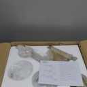 Gold Vanity Lights for Bathroom, 2-Light 20 Inch Bathroom Lighting Fixtures over Mirror with Milky White Frosted Glass Shades, Wall Sconces for Bathroom, Bedroom, Living Room(G9 Bulb not Included)