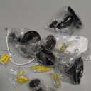 Blink Outdoor Camera Wall Mount Compatible with 2K+ & 4th Gen,3 Pack Weatherproof Protective Housing,360 Degree Adjustable with Blink Sync Module Core Outlet Mount for Blink Camera System ( 5 + 1 ) Pack, Black)