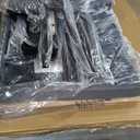 Zinus Full Maya Upholstered Bed Frame with Asymmetric Headboard, Durable Wooden Slats, Sturdy Framework, Noise Free Sleep, No Box Spring Needed, Easy Assembly, Eco Friendly Packaging, Dark Grey