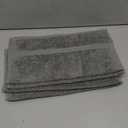 Cotoniche Cozy & Absorbent Washcloths Set of 4 (12" x 12") Hotel Quality, Versatile as, Face Towels, 100% Cotton Washcloths, Soft Wash ClothsBathroom Wash Cloths -%100 Cotton - Anthracite