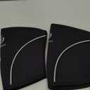 Knee Sleeves (1 Pair), 7mm Neoprene Compression Knee Braces, Great Support for Cross Training, Weightlifting, Powerlifting, Squats, Basketball and More (Large, Black)