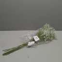24.8-inch Artificial Baby's Breath Bulk 10PCS - Fake Gypsophila Flowers with Bendable Stems for Weddings, White Party Decorations, Home & Outdoor Floral Arrangements (White)
