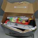 2026 Kids Kitchen Playset Toy Grill BBQ with Smoke Light Pretend Play Food Toys Cooking Set 2-Layer Barbecue Gifts for Toddler Boys Girls 3-5 6 7 (Red)