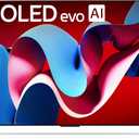 LG 42-Inch Class OLED evo C4 Series Smart TV 4K Processor Flat Screen with Magic Remote AI-Powered with Alexa Built-in (OLED42C4PUA, 2024)