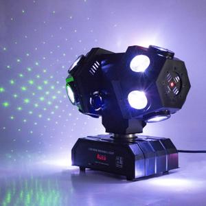 Moving Head Stage Lights Professional DMX512 DJ Lights Sound Activated for KTV Disco Party Wedding Concert Festival