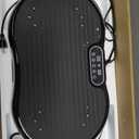 MERACH Vibration Plate Exercise Machine, 4D Whole Body Workout Vibrating Platform for Lymphatic Drainage Weight Loss Muscle Activation, Home Fitness Equipment with Bluetooth Light Pull Cord