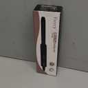 FARERY 1/2 Inch Ceramic Mini Hair Curler with 3 Adjustable Temp, 100240V Dual Voltage, Travel Curling Iron for Short Hair, AutoOff, Infused with Keratin & Argan Oil, Include Storage Bag, Black