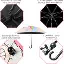 Kids Beach Folding Camping Chair - Kids Camping Chair with Outdoor Umbrella - Lightweight and Sturdy - for Beach Outdoor Camping Picnic (Pink)