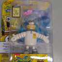 Spongebob Squarepants Sandy Collectible Figure Set - Bundle with Sandy Cheeks Action Figure and Display Plus Tattoos | 7" Spongebob Bendy Figure Toy