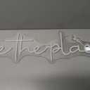 Large This Must Be The Place Neon Signs warm white Led Light Sign for Wall Decor for Bedroom, Bar, Cafe, Office, Cave